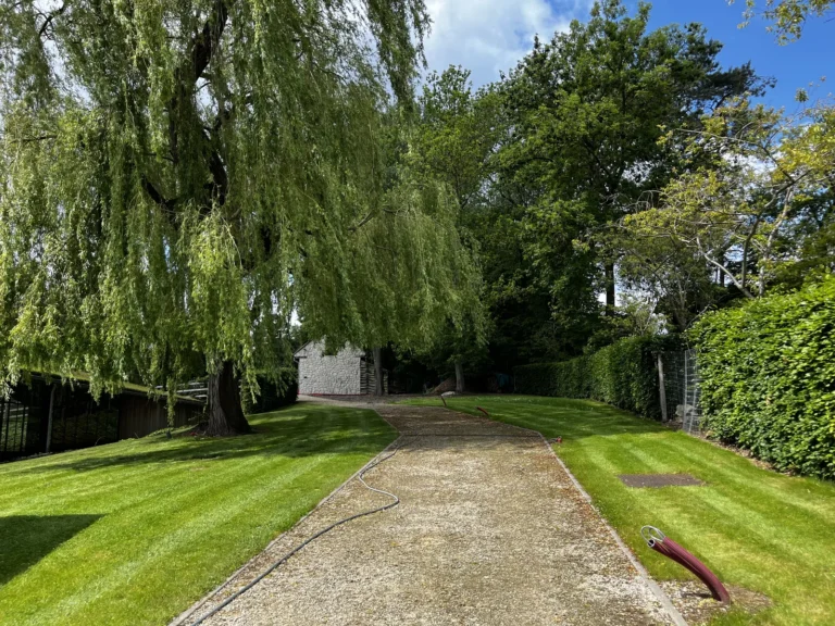 Grand jardin sous les saules, Chaumont Gistoux